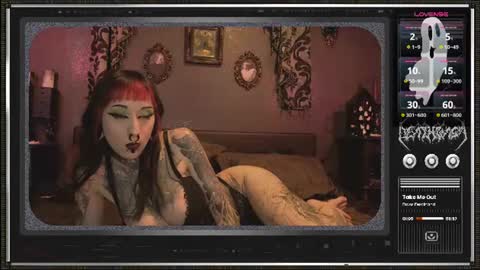 Snapshot of 666deathgasm chatting on June 14, 2026, 6:32 pm Juune online show from June 14, 2026, 6:32 pm