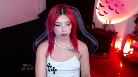Snapshot of _lucyx__ chatting on January 5, 2025, 9:03 pm Queen.  Help me reach 100 thumbs up  online show from January 5, 2025, 9:03 pm