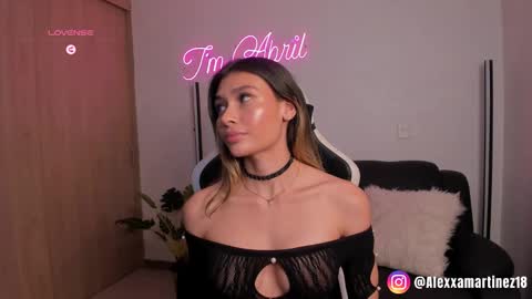 Snapshot of abril_w18 chatting on February 4, 2025, 2:07 am My name is Alexa. Please say hello I like to chat with you. If you have requests please use tip online show from February 4, 2025, 2:07 am