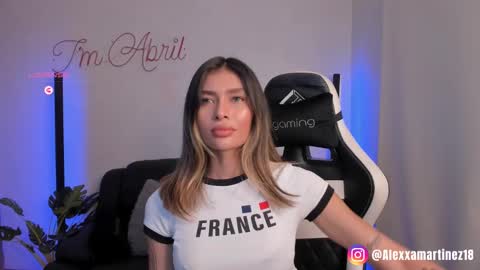 Snapshot of abril_w18 chatting on March 2, 2025, 2:30 am My name is Alexa. Please say hello I like to chat with you. If you have requests please use tip online show from March 2, 2025, 2:30 am
