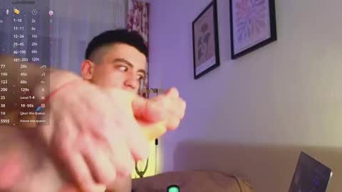 Snapshot of adampolerno chatting on December 12, 2024, 3:10 am Hi Im Adam Glad to see u here 3 And its my first day online show from December 12, 2024, 3:10 am