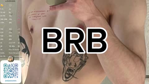 Snapshot of adampolerno chatting on December 22, 2024, 12:07 am Hi Im Adam Glad to see u here 3 And its my first day online show from December 22, 2024, 12:07 am