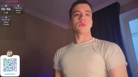 Snapshot of adampolerno chatting on January 31, 2025, 9:59 am Hi Im Adam Glad to see u here 3 And its my first day online show from January 31, 2025, 9:59 am