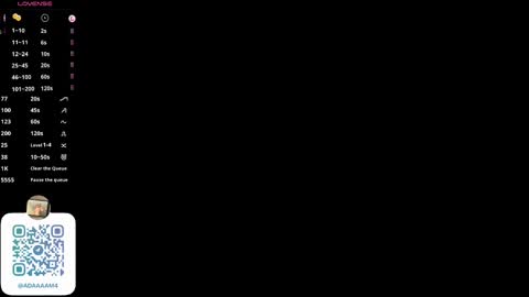 Snapshot of adampolerno chatting on February 15, 2025, 8:33 pm Hi Im Adam Glad to see u here 3 And its my first day online show from February 15, 2025, 8:33 pm