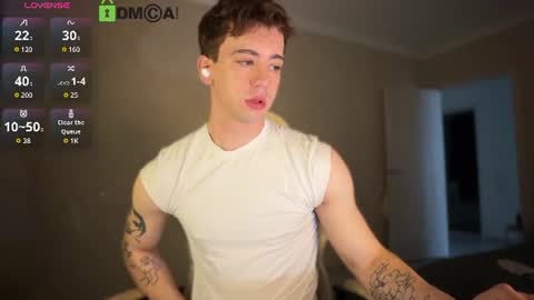 Snapshot of adampolerno chatting on July 27, 2026, 2:35 pm Hi Im Adam Glad to see u here 3 And its my first day online show from July 27, 2026, 2:35 pm