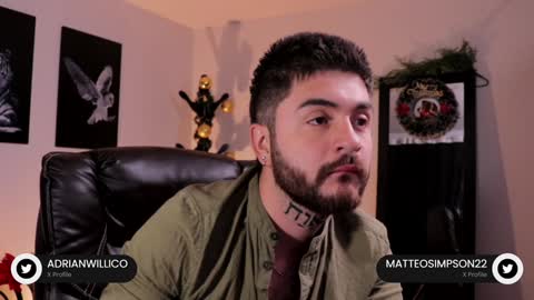 Snapshot of adrianwilliams_ chatting on January 3, 2025, 11:12 pm Adrian Williams online show from January 3, 2025, 11:12 pm