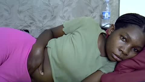 Snapshot of afronubians_ chatting on February 21, 2025, 9:45 am pink and josphen online show from February 21, 2025, 9:45 am