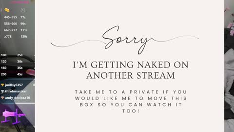 Aimee Jay online show from February 6, 2025, 5:03 am