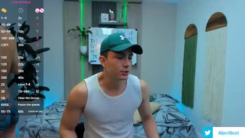 Snapshot of alan_nd_kevin chatting on June 21, 2026, 11:46 am Alan Kevin can we reach 100 thumbs up please guys online show from June 21, 2026, 11:46 am