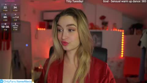 Alexis Texas online show from December 2, 2025, 2:56 pm