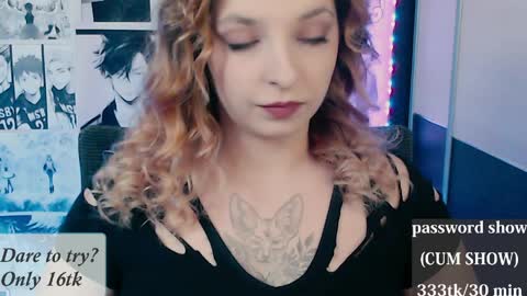 aliceriddle1 online show from April 4, 2026, 6:05 pm