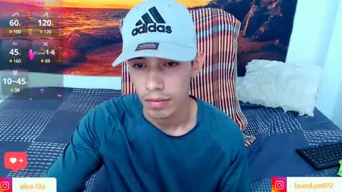Snapshot of alicia_and_brandon chatting on February 9, 2025, 12:49 am CATALINA Y ANDRES online show from February 9, 2025, 12:49 am