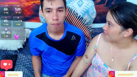 Snapshot of alicia_and_brandon chatting on February 12, 2025, 4:11 pm CATALINA Y ANDRES online show from February 12, 2025, 4:11 pm