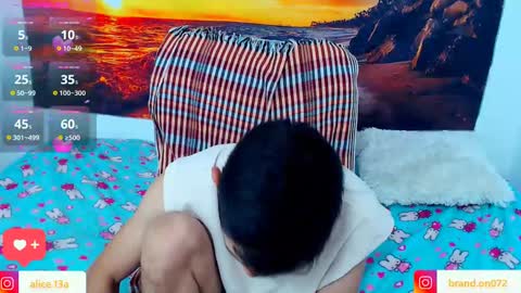 Snapshot of alicia_and_brandon chatting on February 14, 2025, 8:15 pm CATALINA Y ANDRES online show from February 14, 2025, 8:15 pm