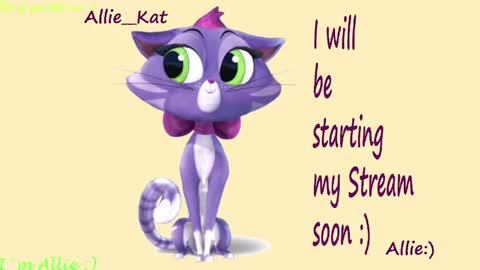 Snapshot of allie__kat chatting on May 30, 2026, 6:49 pm Allie online show from May 30, 2026, 6:49 pm