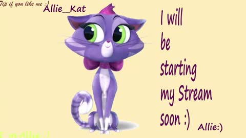 Allie online show from July 3, 2026, 2:34 pm