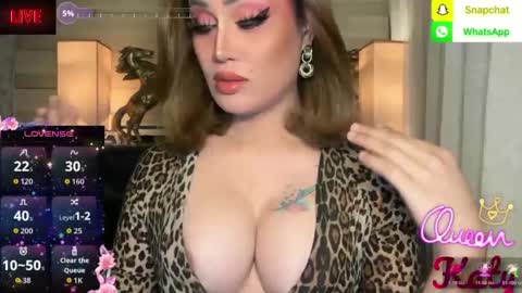 Queen Majesty Katy online show from March 26, 2026, 12:22 pm