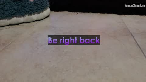 Amai  Sinclair  online show from September 15, 2025, 6:02 am