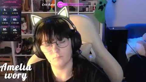 Snapshot of ameliaivory chatting on July 11, 2026, 7:33 am ameliaivory online show from July 11, 2026, 7:33 am