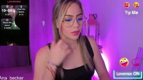 Snapshot of ana_becker1 chatting on May 22, 2026, 3:24 am Ana online show from May 22, 2026, 3:24 am