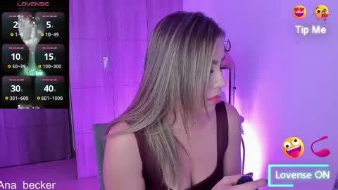 Snapshot of ana_becker1 chatting on May 31, 2026, 12:41 am Ana online show from May 31, 2026, 12:41 am