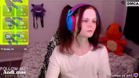 Snapshot of andi_mae chatting on December 14, 2024, 6:56 am Andi online show from December 14, 2024, 6:56 am