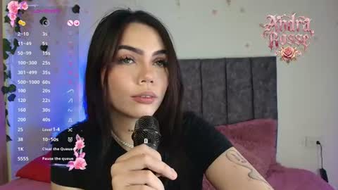 Snapshot of andra_rosse chatting on July 16, 2026, 8:15 pm Andra de la Rosse online show from July 16, 2026, 8:15 pm