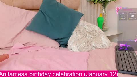 Snapshot of anitamesa chatting on January 8, 2025, 8:49 am Anita  online show from January 8, 2025, 8:49 am