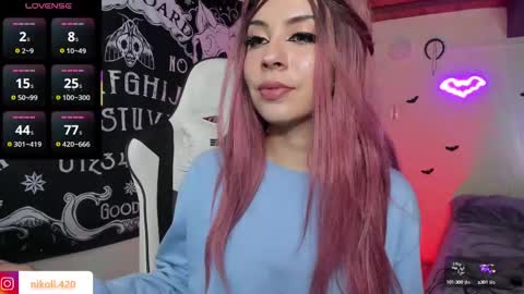 Snapshot of anni_420_ chatting on February 13, 2025, 3:39 am Nikoll online show from February 13, 2025, 3:39 am