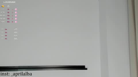 Snapshot of aprilinalba chatting on January 14, 2025, 2:19 am ALEKSANDRA POLYAKOVA online show from January 14, 2025, 2:19 am