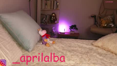 Snapshot of aprilinalba chatting on October 6, 2025, 1:03 am ALEKSANDRA POLYAKOVA online show from October 6, 2025, 1:03 am