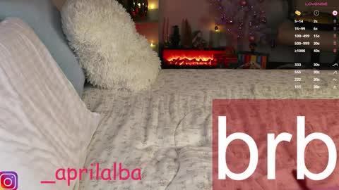 Snapshot of aprilinalba chatting on November 30, 2025, 2:15 am ALEKSANDRA POLYAKOVA online show from November 30, 2025, 2:15 am