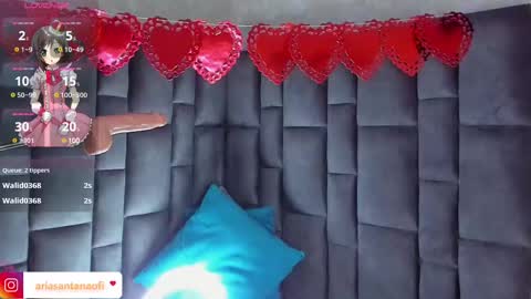 Snapshot of arisantana chatting on February 12, 2025, 1:48 pm Aria online show from February 12, 2025, 1:48 pm