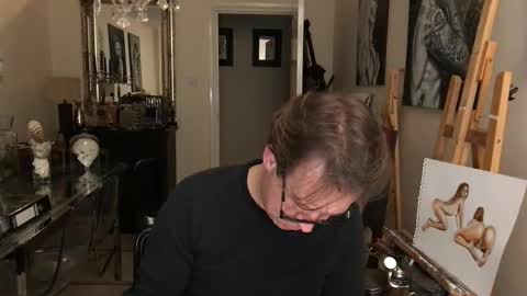 artisterotic online show from March 2, 2025, 8:40 pm