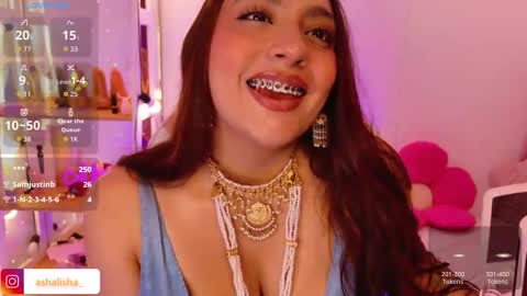 Snapshot of ashalisha chatting on October 2, 2025, 3:52 pm Asha online show from October 2, 2025, 3:52 pm