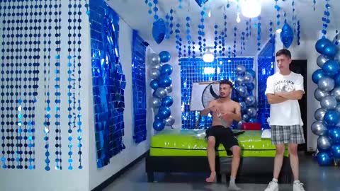 Snapshot of asmodeus7100 chatting on January 30, 2025, 3:22 am THOMAS AND DAMIAND online show from January 30, 2025, 3:22 am