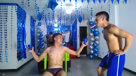 Snapshot of asmodeus7100 chatting on February 7, 2025, 3:12 am THOMAS AND DAMIAND online show from February 7, 2025, 3:12 am