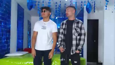 Snapshot of asmodeus7100 chatting on February 22, 2025, 12:16 am THOMAS AND DAMIAND online show from February 22, 2025, 12:16 am