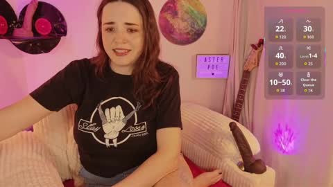 Aster Poe online show from March 24, 2026, 9:42 pm