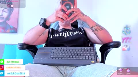 Axel Rouse online show from April 6, 2026, 6:09 pm