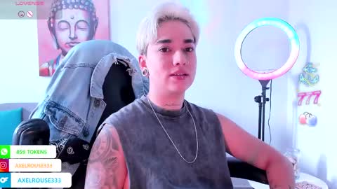 Axel Rouse online show from April 13, 2026, 5:07 pm