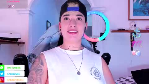 Axel Rouse online show from June 21, 2026, 4:09 pm