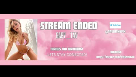 Snapshot of baby_tav chatting on March 5, 2025, 7:17 pm Baby Tavia online show from March 5, 2025, 7:17 pm