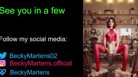 BeckyMartens come join me on    while im offline here  online show from December 27, 2024, 3:09 am