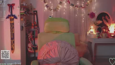   Im Nym  Justa nymph on twitter and IG online show from December 14, 2025, 3:23 am