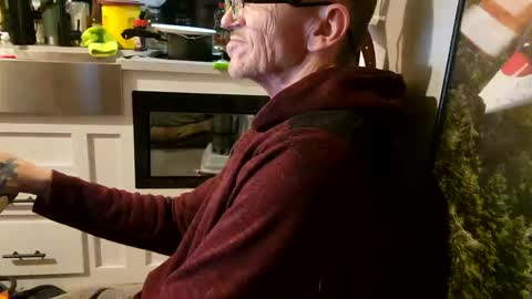 Snapshot of brushsquach chatting on February 23, 2025, 6:39 am Steve... aka SkinnieDippin aka TimberTramp online show from February 23, 2025, 6:39 am