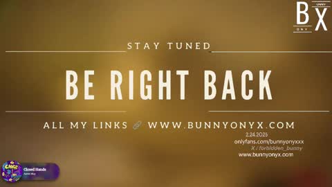 Snapshot of bunnyonyx chatting on February 24, 2025, 11:30 pm Stephanie Next stream TUESDAY 6pm PDT online show from February 24, 2025, 11:30 pm