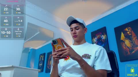 Snapshot of calavalerio chatting on January 23, 2025, 8:02 pm Valerio online show from January 23, 2025, 8:02 pm