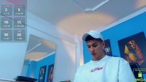 Snapshot of calavalerio chatting on January 24, 2025, 8:11 pm Valerio online show from January 24, 2025, 8:11 pm