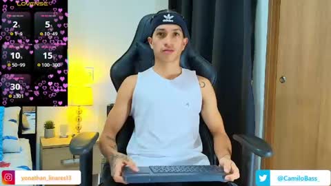 Camilo Bass online show from March 23, 2026, 8:02 pm